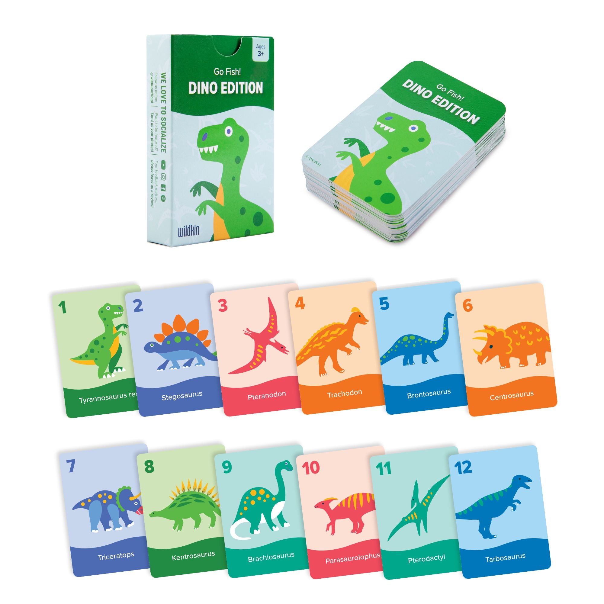 Go Fish! Card Game - Dino Edition