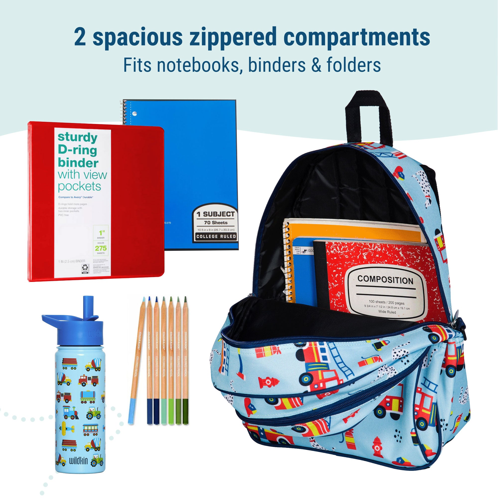 15 Inch Backpack - Boys