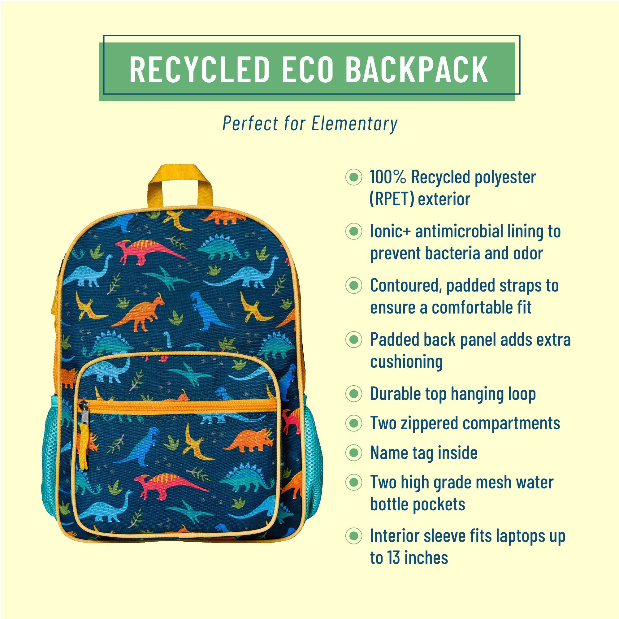 Jurassic Dinosaurs ECO rPET Original Backpack