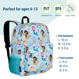 Mermaids 16 Inch Backpack