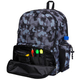 Black Camo 17 Inch Backpack