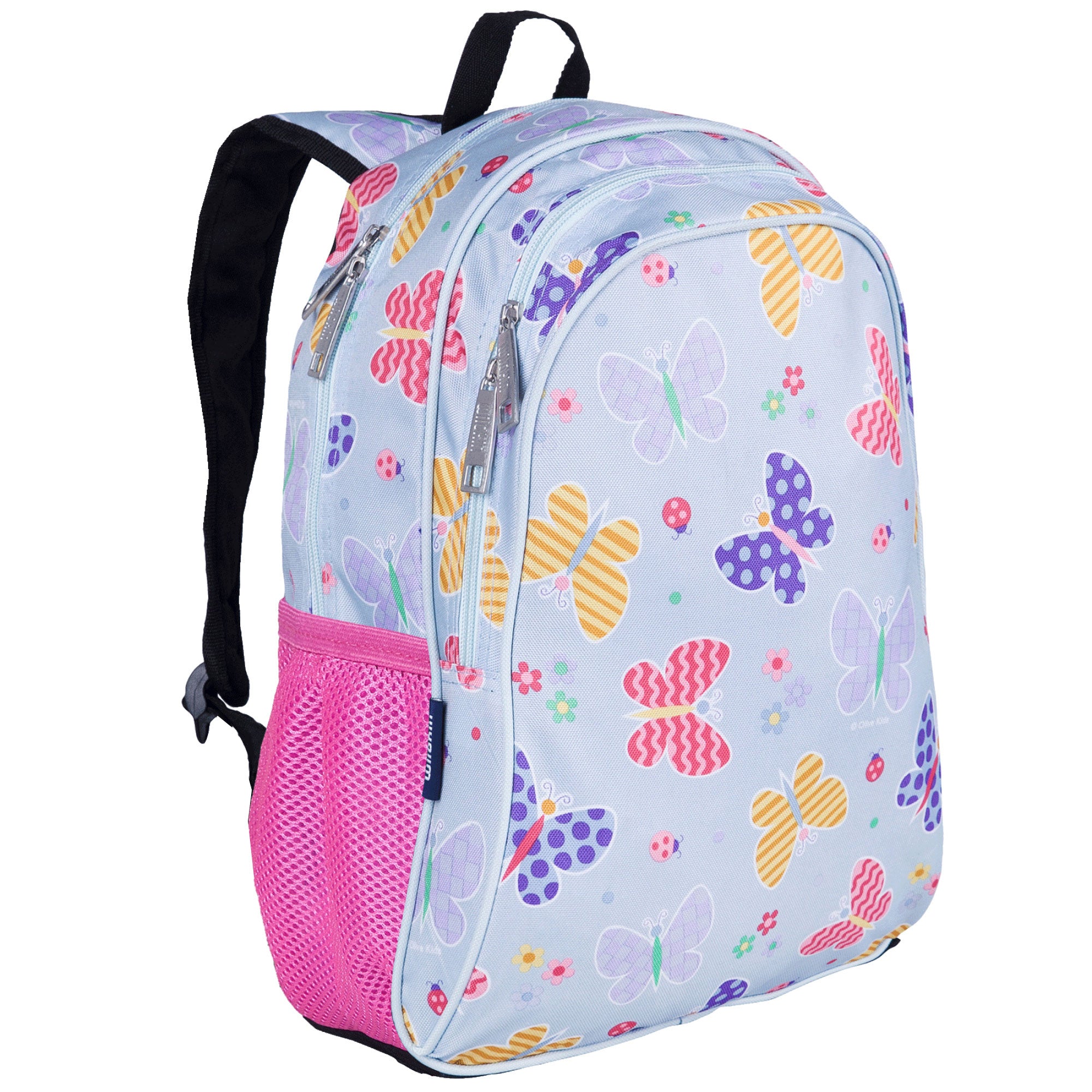 Butterfly Garden Blue 15 Inch Backpack