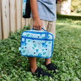 Blue Dino Lunch Box