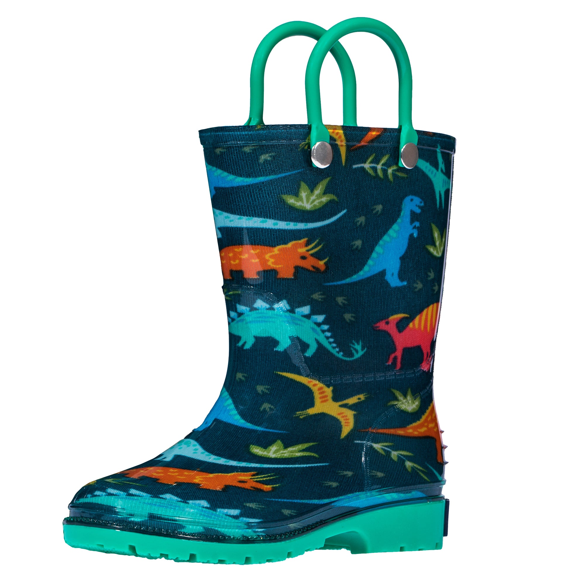 Jurassic Dinosaurs Rain Boots, size  13