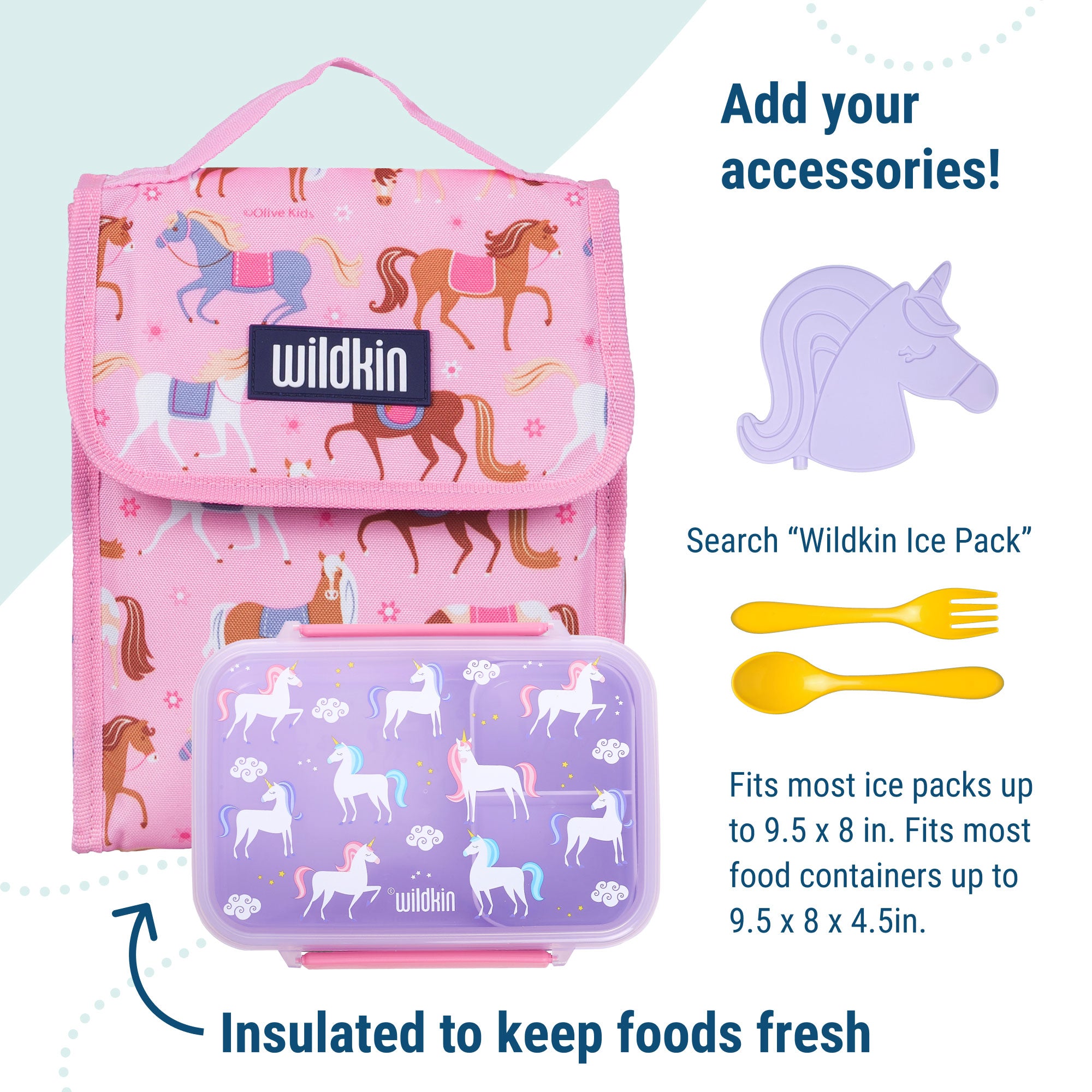 Horses Lunch Bag