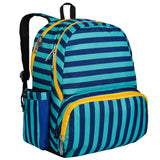 Blue Stripes 17 Inch Backpack