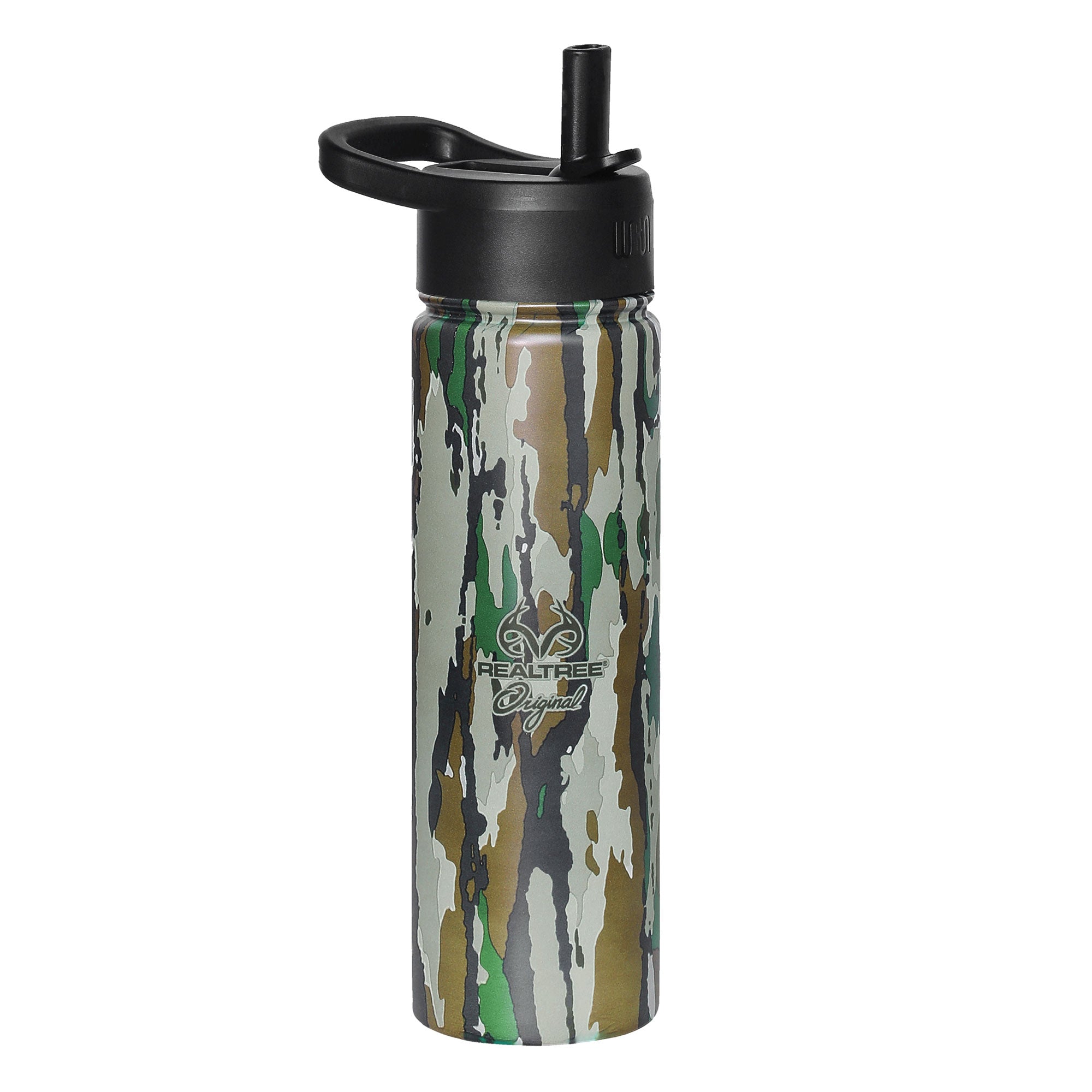 Realtree Original 22 oz Stainless Steel Water Bottle