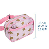 Pink and Gold Stars Fanny Pack