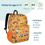 Under Construction 16 Inch Backpack