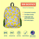 Lilac Lemonade 16 Inch Backpack