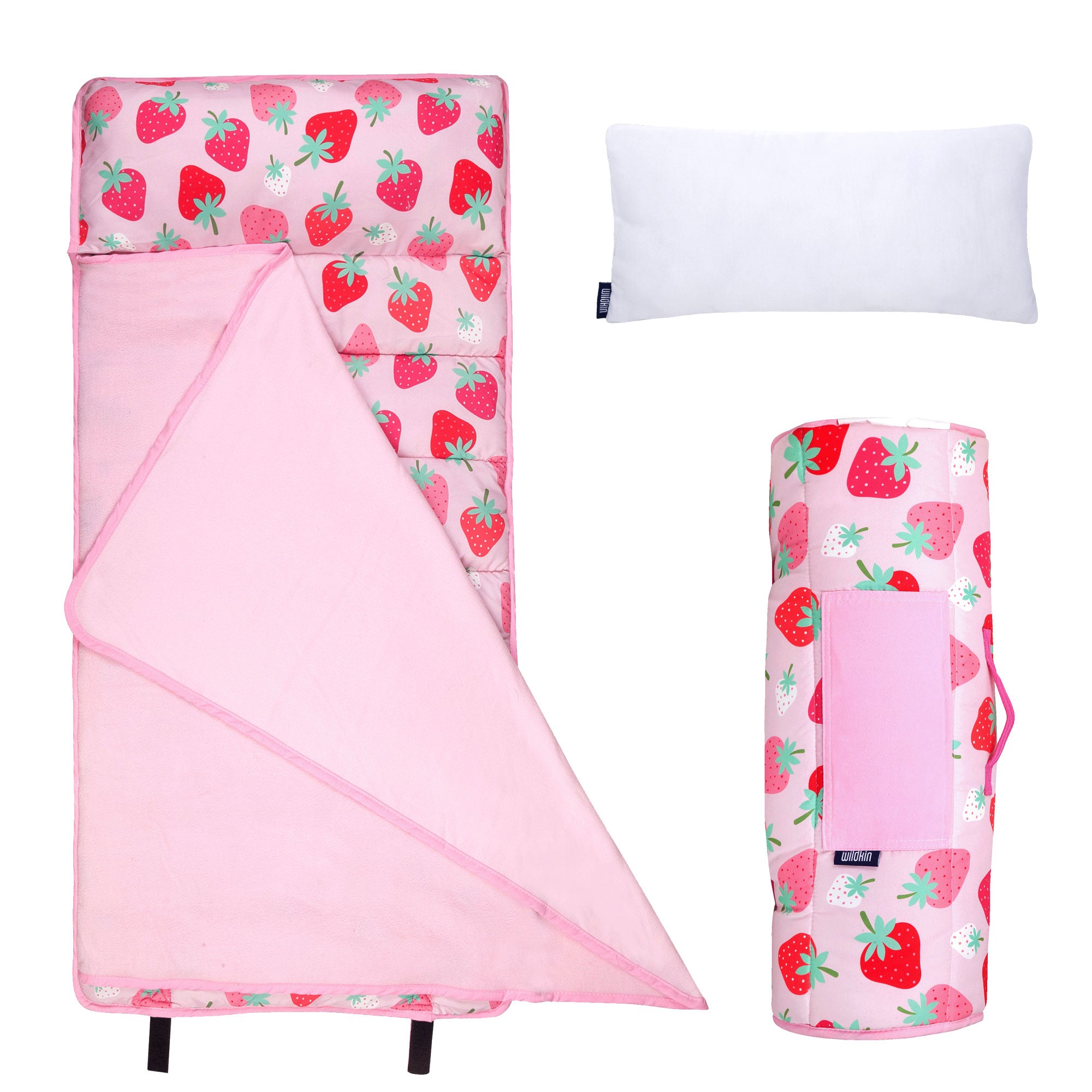 Strawberry Patch Microfiber Toddler Nap Mat
