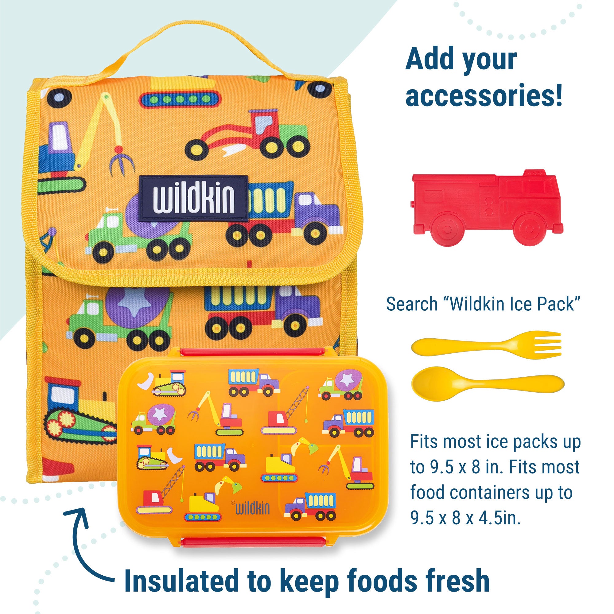 Under Construction Lunch Bag