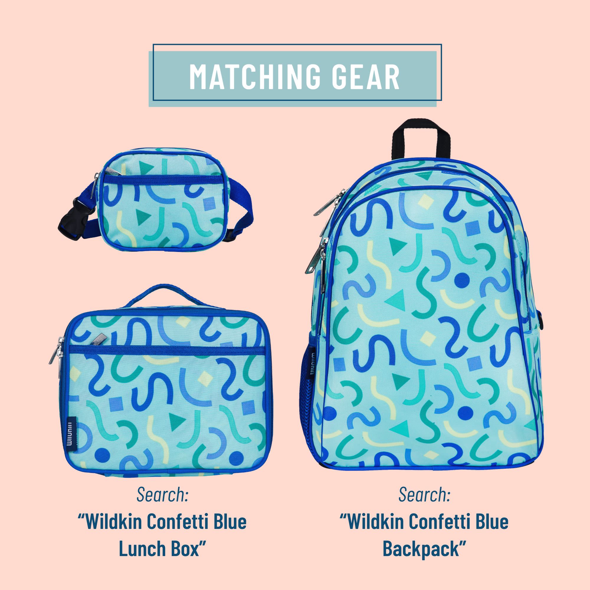 Confetti Blue Fanny Pack