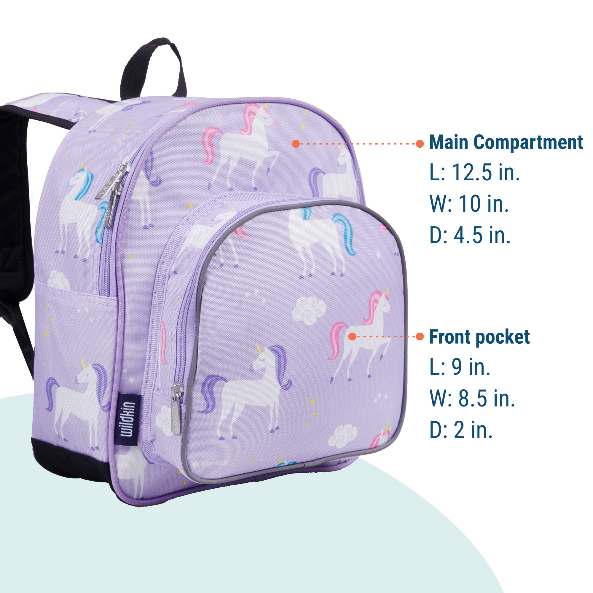 Unicorn 12 Inch Backpack