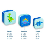 Dinosaur Land Nested Snack Containers