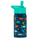 Jurassic Dinosaurs 14 oz Stainless Steel Water Bottle