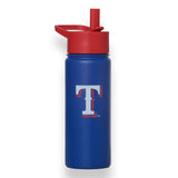 Texas Rangers™ 18 oz Steel Water Bottle