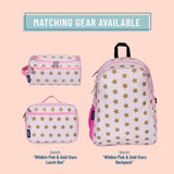 Pink and Gold Stars Toiletry Bag
