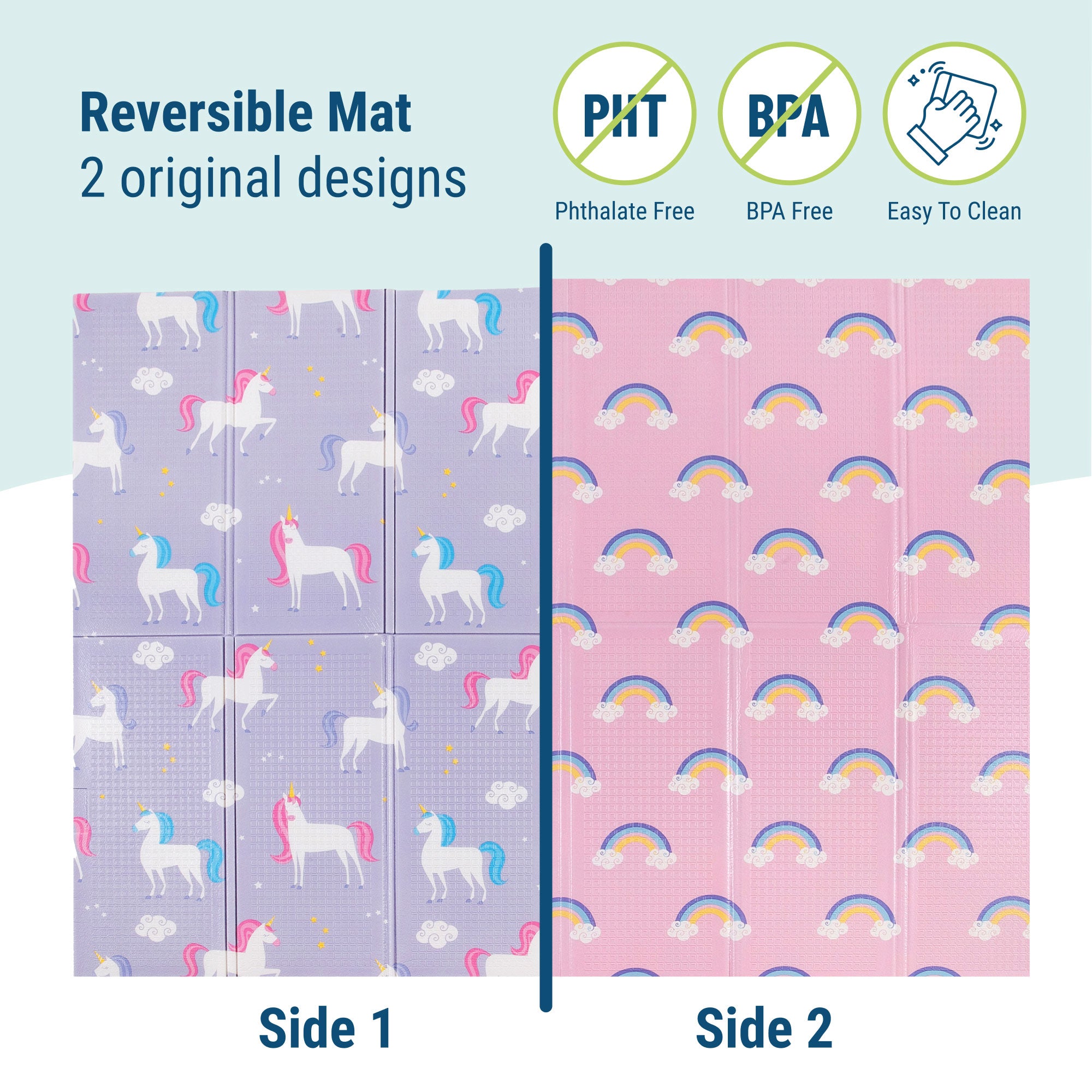 Unicorn 70" x 59" Play Mat