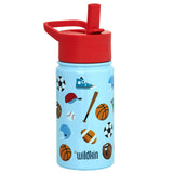 Game On 14 oz Stainless Steel Water Bottle