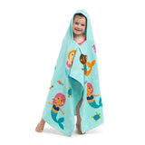 Mermaids Hooded Beach Towel