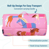 Horses Microfiber Kids Nap Mat