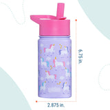Unicorn 14 oz Steel Water Bottle