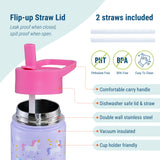 Unicorn 14 oz Steel Water Bottle