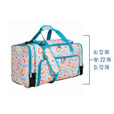 Confetti Peach Weekender Duffel Bag