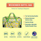 Lilac Lemonade Weekender Duffel Bag