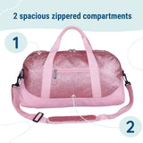 Pink Glitter Overnighter Duffel Bag