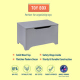Modern Toy Box- Gray