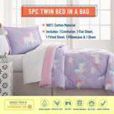 Unicorn Cotton Bed in a Bag