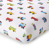 Trains, Planes, Trucks Cotton Bed in a Bag