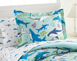 Shark Attack Cotton Bed in a Bag