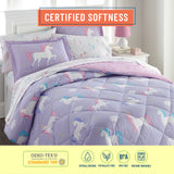 Unicorn 100% Cotton Flannel Sheet Set