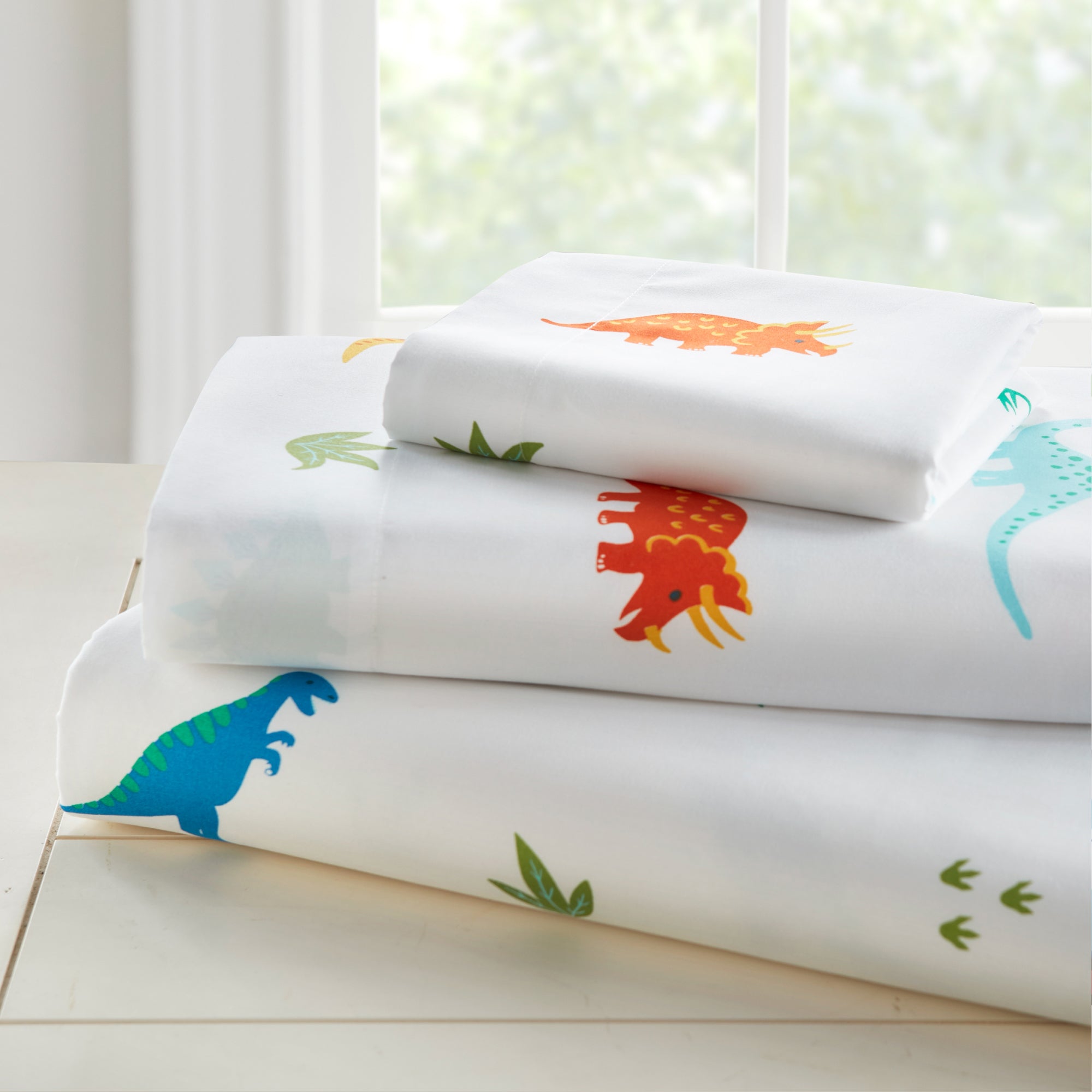 Jurassic Dinosaur Sheet Set – Wildkin - Main Image