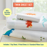 Jurassic Dinosaur Sheet Set