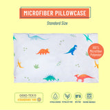 Jurassic Dinosaur Microfiber Pillow Case