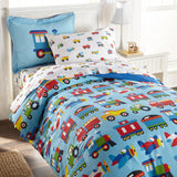 Trains, Planes & Trucks 100% Cotton Duvet Cover