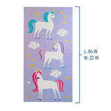 Unicorn 100% Cotton Beach Towel