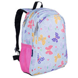 Butterfly Garden Blue 15 Inch Backpack