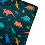 Jurassic Dinosaurs Plush Throw Blanket