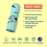 Shark Attack 100% Cotton Beach Towel