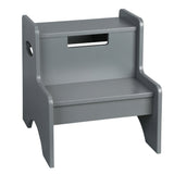 Two Step Stool - Gray