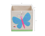 Butterflies 13" Storage Cube