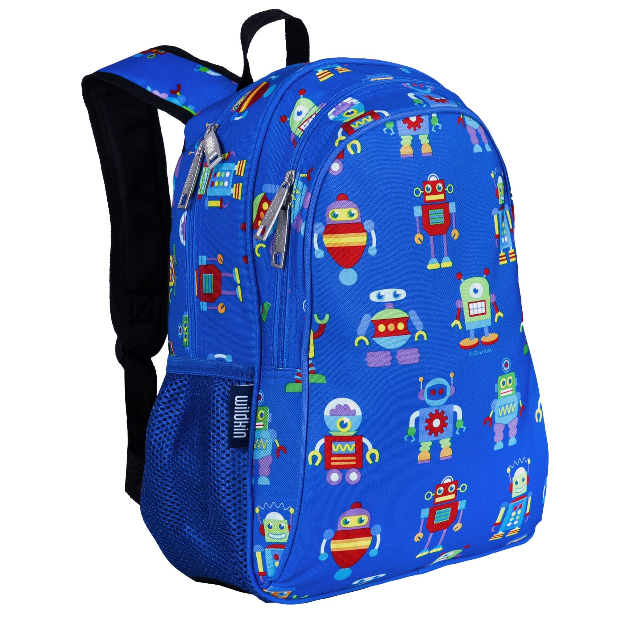 Wildkin 15 Inch Kids Backpack | School Backpacks - Robots