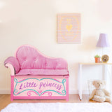 Princess Chaise Lounge w/ Storage - Pink