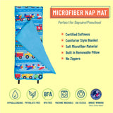 Trains, Planes & Trucks Microfiber Kids Nap Mat