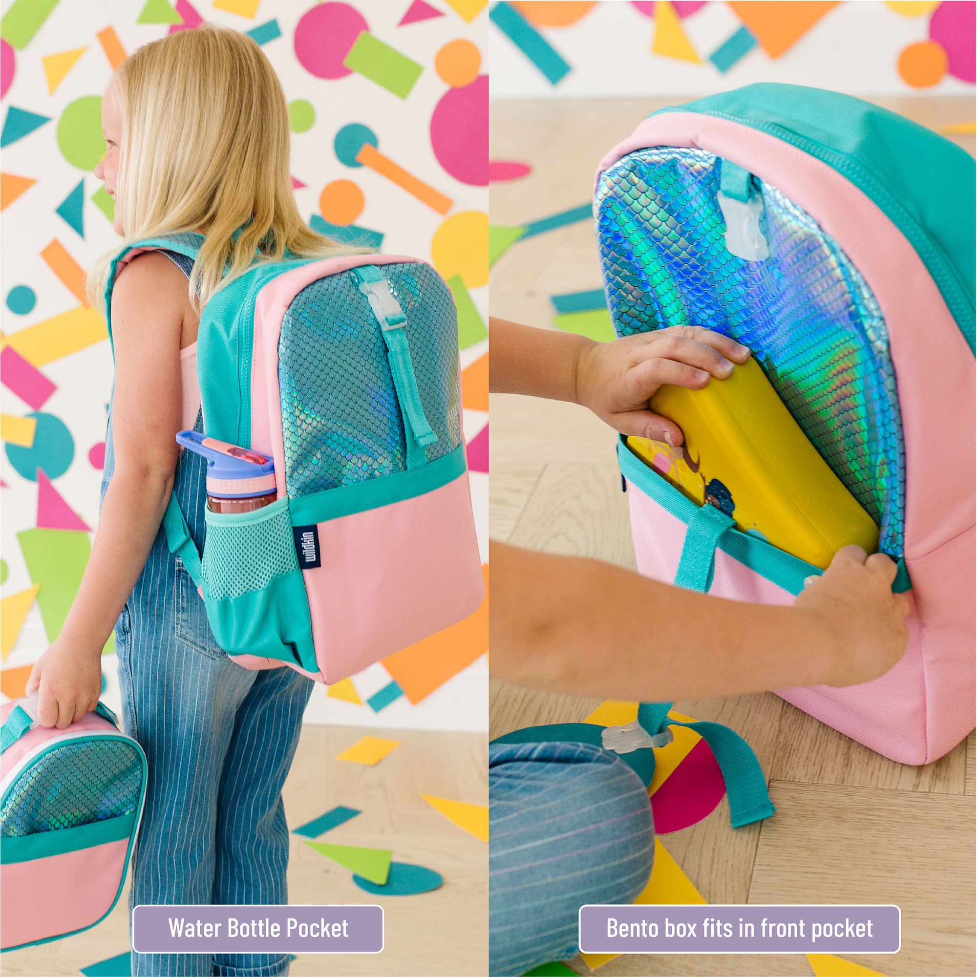 Wildkin - Mermaid Undercover Pack It All Backpack
